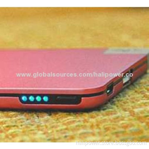 10,000mAh Portable Charger for Mobile Phone, Slim Design